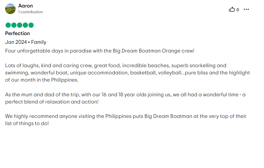 Recensione di El Nido to Coron Island Hopping Tour