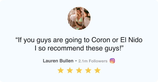 Lauren Bullen parle de ses  préférés El Nido Expéditions