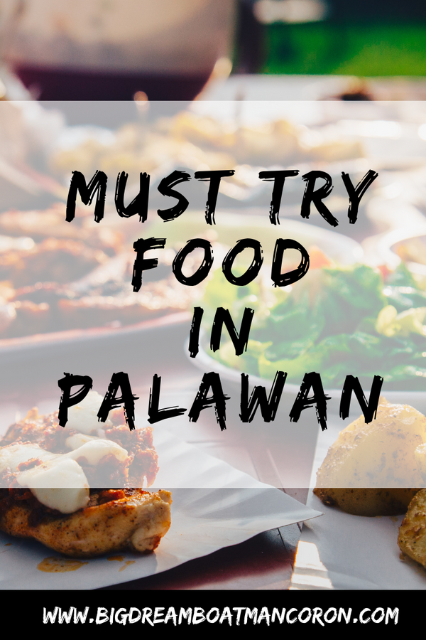 Comida de Palawan (¡Debe probarla!)